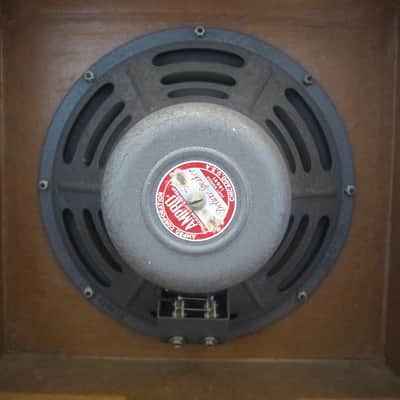 AMPRO Speaker Cabinet 12" 16 OHM Jensen Plug & Play Circa-1948-Brown Wrap image 7