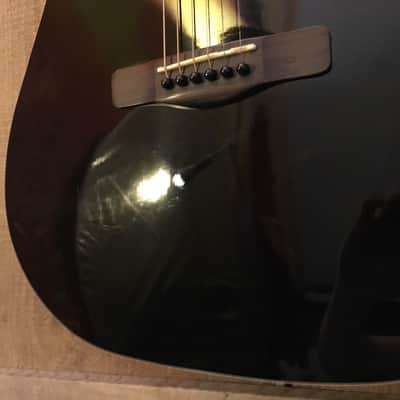 Samick Greg Bennett Design D-2CE/BK Dreadnought Cutaway Acoustic Electric Guitar Black image 11