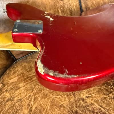 Fender Jaguar 1966 - Candy Apple Red -100% Original - OHSC image 14