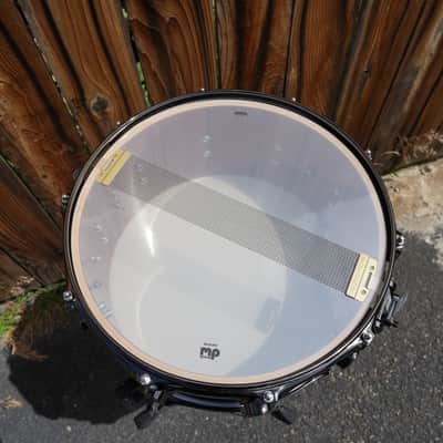 DW USA Collectors Series Maple/Mahogany Shell 6.5x14'' Snare Drum - Deep Royal Blue Lacquer image 8