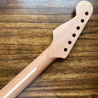 Mahogany Strat Neck fits fender Stratocaster body 22 frets image 9