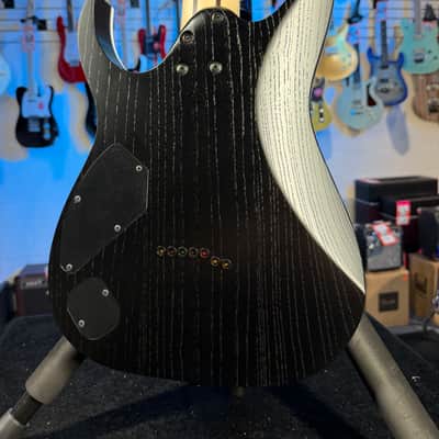 Ibanez Prestige RGR762AH 7-string Electric Guitar - Weathered Black, w/ Case, Free Plek! 870 image 8