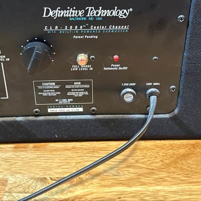 Definitive technology CLR 3000 center channel speaker home theater image 9