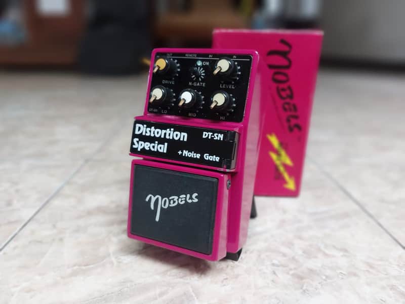 Nobels DT-SN Distortion Special 1993 (with Noise Gate) - Magenta Pink, with Box image 1
