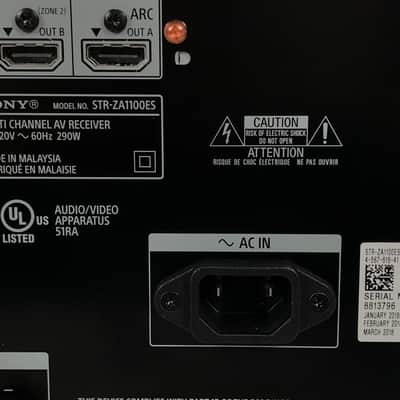 Sony STR-ZA1100ES Multi Channel AV Receiver image 15