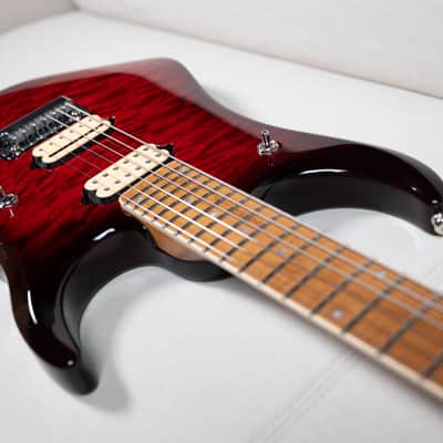 Ernie Ball/Music Man BFR JP15 Baritone Electric Guitar | Cherry Creamsicle | Brand New | $95 Worldwide Shipping! image 6