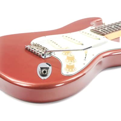 Fender MIJ 62 Vintage Reissue Stratocaster Burgundy Mist 1990 image 11