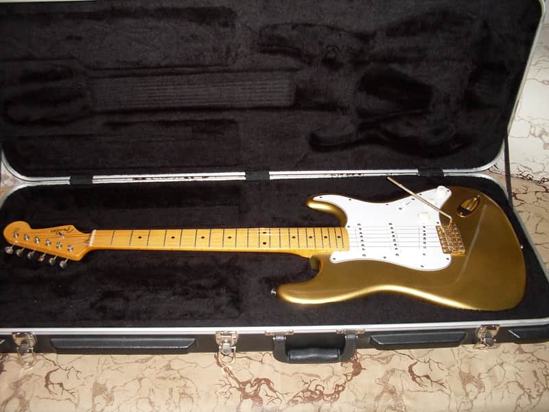 Fender '57 Stratocaster 1999 Aztec Gold image 1