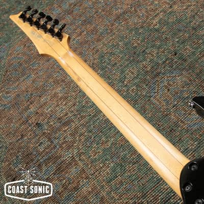 2007 Ibanez J.Craft Prestige RG2550E-GK Made in Japan, Fujigen, Galaxy Black, w/hard case image 14