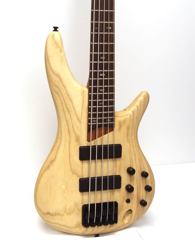 Ibanez SR605 SoundGear 5-String Electric Bass Guitar - Natural Flat image 1