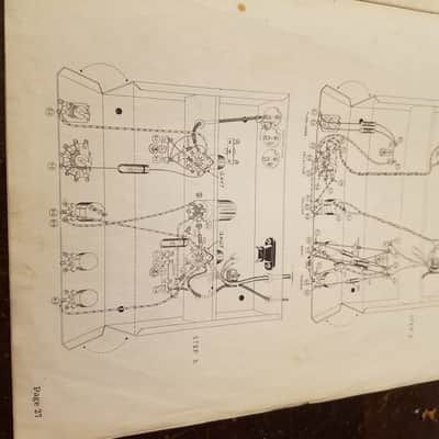 Heathkit Original User, Assembly Manual W-2 Tube Amp Williamson Type Amplifier dual chassis 595-50 1950s - Yellow image 5