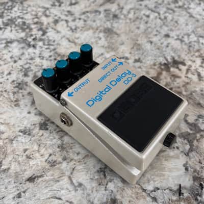 Boss DD-3 Digital Delay 1986 - long chip - MIJ 80s Blue label image 2