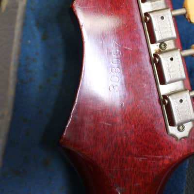 👀 1965 Gibson Epiphone Coronet - Cherry   w/ OHSC image 10
