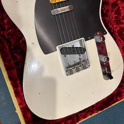 Fender Custom Shop 30th Anniversary NAMM Limited Edition Telecaster 1952 Journeyman with Black Anodized Pickgaurd and Glaser Bender image 3