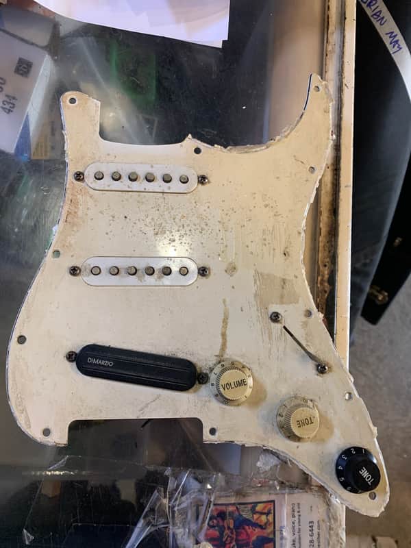 Fender Stratocaster loaded pickguard image 1