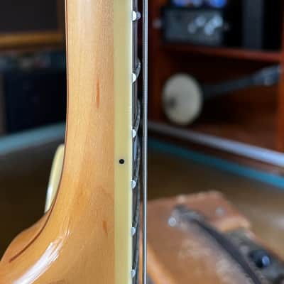 2005 Epiphone Sheraton II Korea Natural Semi-Hollow Electric Guitar w/Vintage Gibson Case image 16