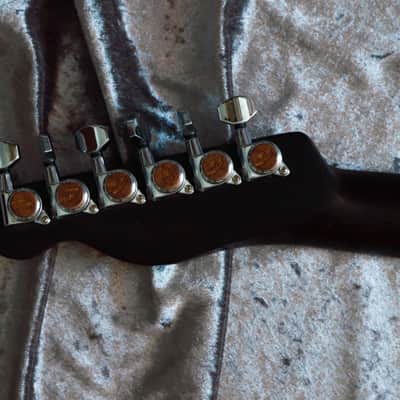 GB Liuteria Traditional Tele semi hollow purple walnut image 7
