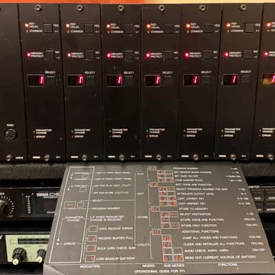 Yamaha TX816 #2 + SynHouse Supply + Cables + Patches
