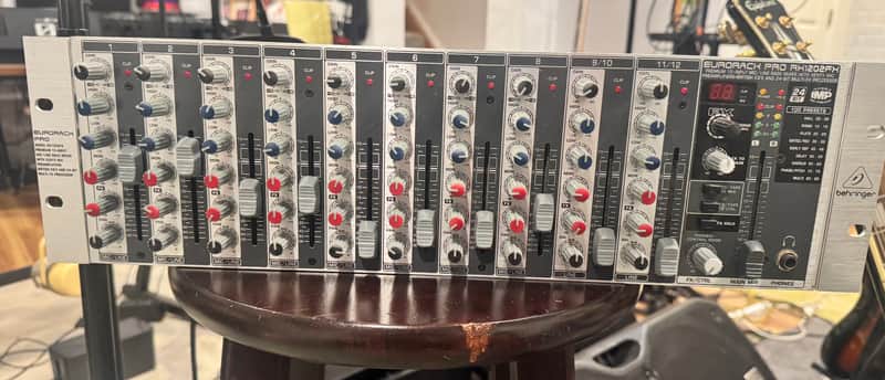 Behringer Behringer Eurorack Pro RX1202FX Rack Mixer image 1