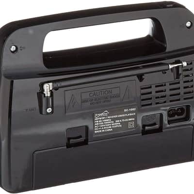 SuperSonic - SC-1082 - 9-Band AM/FM Rechargeable Battery Portable Radio image 2