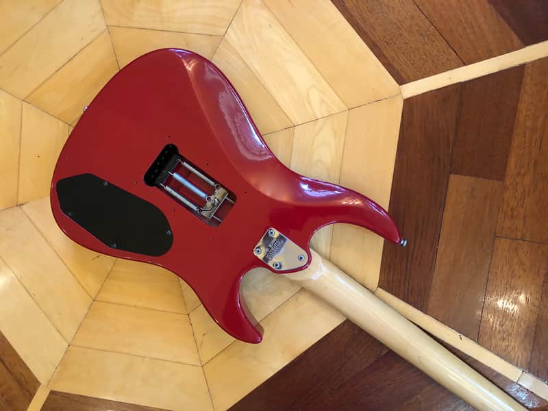 VINTAGE ORIGINAL 1980s Yamaha RGX 312 RED Left Handed Lefty