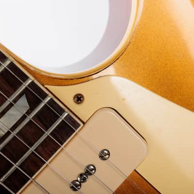 Gibson Custom 1956 Les Paul Goldtop Reissue VOS, Double Gold | Demo image 9