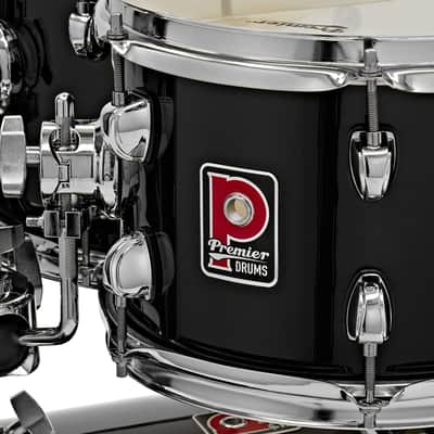 Premier Revolution 20" 5-Piece Complete Drum Kit Black PR20-5DKBKW image 3