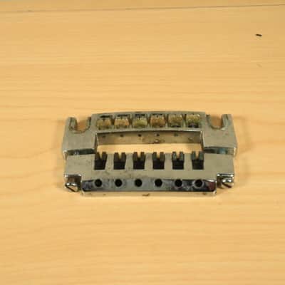 Schaller 456 Electric Guitar Adjustable Wraparound Bridge Tailpiece Germany image 1