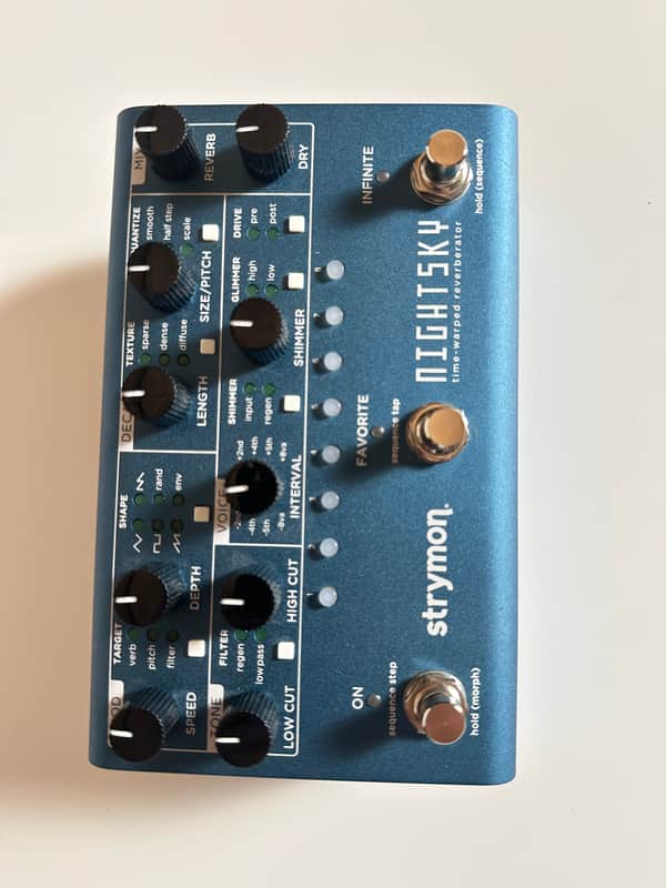 Strymon NightSky Time-Warped Reverberator 2020 - Present - Blue image 1