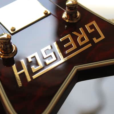 GRETSCH "G6134TGQM-59 Limited Edition Quilt Classic Penguin with Bigsby, Ebony Fingerboard, Forge Glow" HARDCASE, 4, 04 KG, LIMITED EDITION, ONLY 40 Pieces for EMEA (EUROPA,MIDDLE EAST, AFRICA) image 8