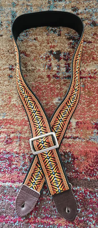 Unbranded hootenanny style guitar strap #5 image 1
