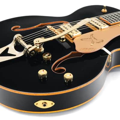 Gretsch Synchromatic Falcon Hollow Body Single Cut Bigsby Black image 11