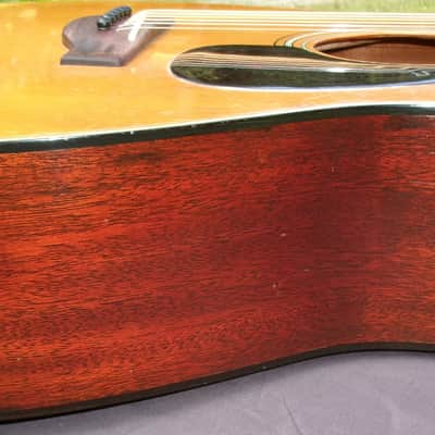 1972 Yamaha FG-180 Jumbo Dreadnought - Natural image 14