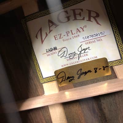Zager ZAD 80 EZ-PLAY Acoustic Guitar image 18