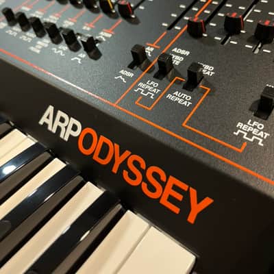 Korg ARP Odyssey FS Rev3 37-Key Duophonic Analog Synthesizer 2017 - Present - Black/Orange image 6