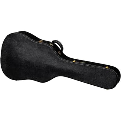 Gibson Lifton Historic Dreadnought Hardshell Case Black and Goldenrod image 1