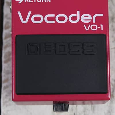 Boss VO-1 Vocoder Pedal Electric Guitar and Bass Guitar Vocoder Effects Pedal image 4