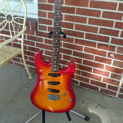 Fender FMT Standard Stratocaster - Cherry Sunburst image 2