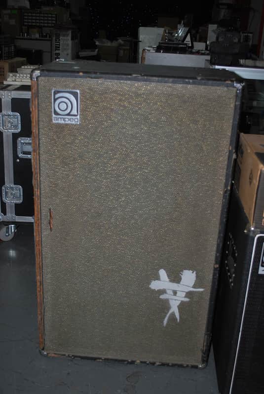 Vintage Ampeg 1969 B-25B 2x15 Bass Cabinet  with CTS speakers image 1