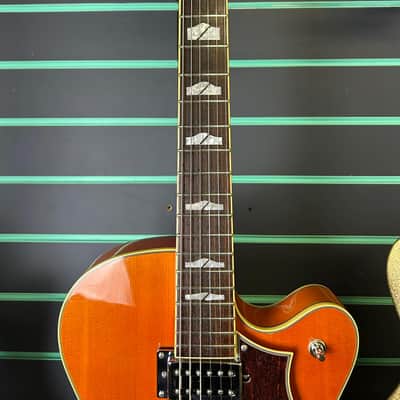 Peerless Electra Orange 2007 Hollow Body Electric Guitar image 7