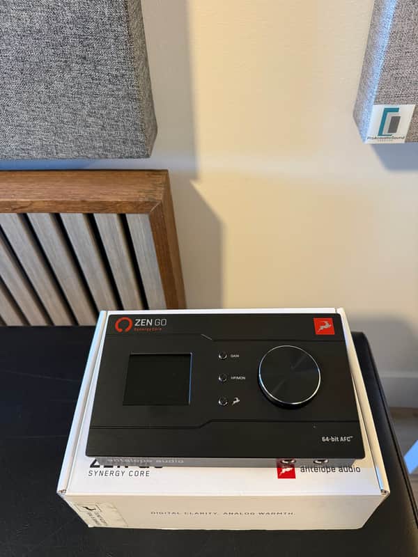 Antelope Audio Zen Go Synergy Core USB Type-C & TB3 Audio Interface 2021 - Present - Black image 1