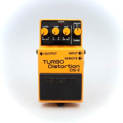 Boss DS-2 Turbo Distortion 1989 Made In Japan Vintage Guitar Effect Pedal CA44043 image 2