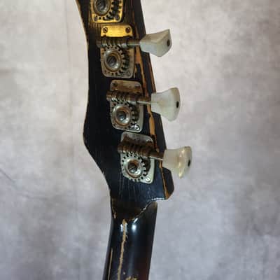 60's-70's German Jazz Bass Guitar Long Scale 4 String Rellog Gitona image 9