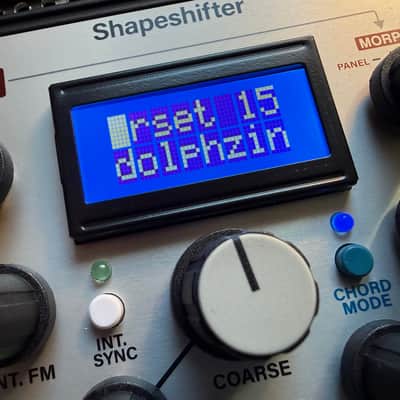 Intellijel Cylonix Shapeshifter Dual Wavetable VCO Eurorack Synth Module 2015 - Present - Silver image 2