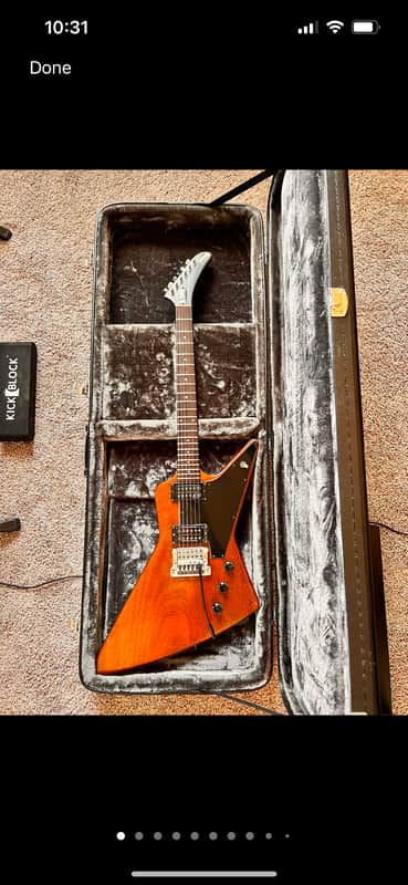 Gibson Explorer 83 with vibrato 1983 - Natural image 1