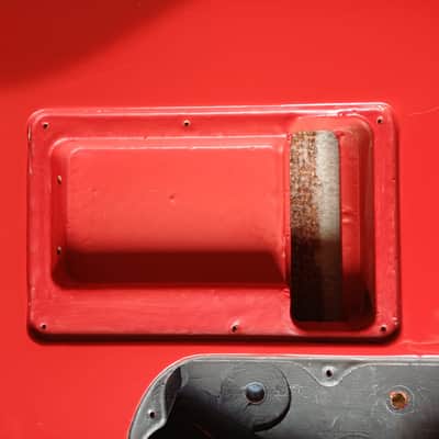 Guitar body 80s (Charvel?) Red image 8