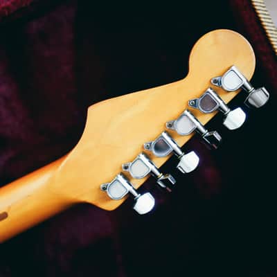 1988–1989 Fender Japan Stratocaster – MIJ / H-Serial / Candy Apple Red / Maple Neck / Hard Case image 13