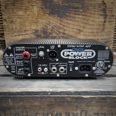 Used Crate CPB150 PowerBlock Stereo Guitar Amp image 2