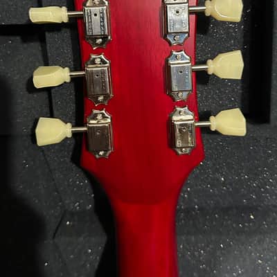 Epiphone "Inspired by Gibson Custom" '59 Les Paul Standard 2022 - 2025 - Washed Cherry Sunburst image 7