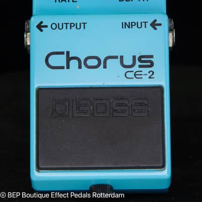 Boss CE-2 Chorus 1987 Japan s/n 838510 as used by Josh Klinghoffer, Johnny Marr, Jimmy Page image 4